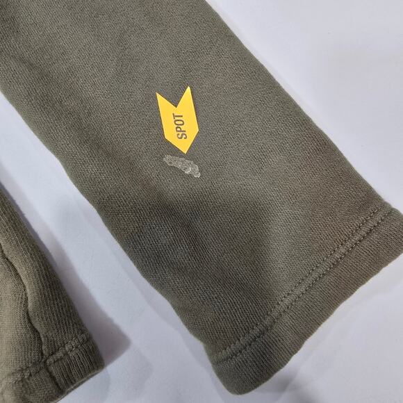 Tularosa Belted Cardigan in Olive Green XXS - Picture 10 of 12